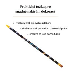 Vosková tužka na zdobení nehtů