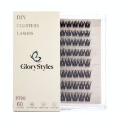 GloryStyles Segmentové řasy FT06 multipack