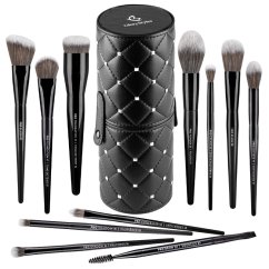 Sada prémiových štětců na makeup s pouzdrem GloryStyles