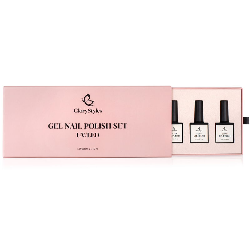 GloryStyles Sada gel laků GP06 Jelly 2