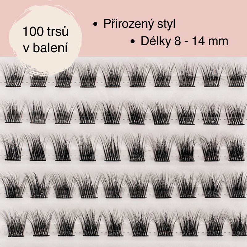 GloryStyles Samolepící řasy ML20-B multipack