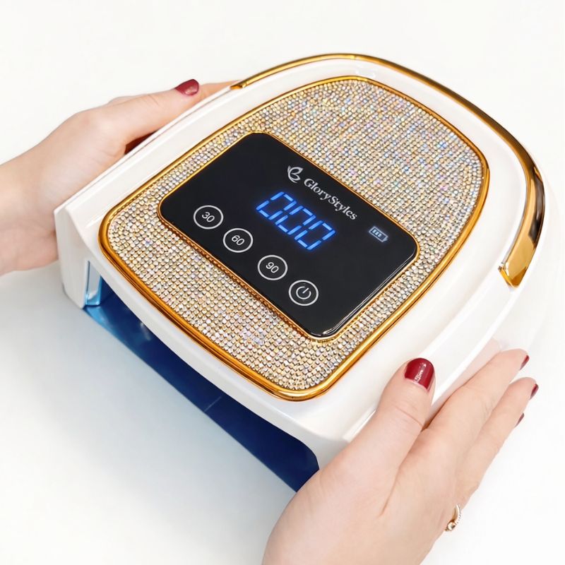 Bezdrátová UV LED Lampa na nehty 120 W GloryStyles