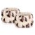 GloryStyles Náramky/potítka na mytí obličeje - leopardí