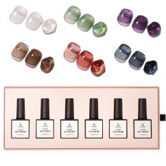 GloryStyles Sada gel laků GP06 Jelly 2