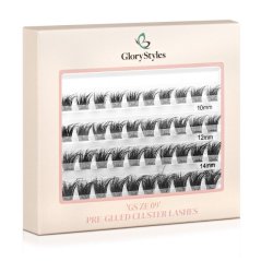GloryStyles Samolepící segmentové řasy GS ZE 09