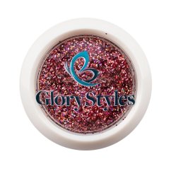 GloryStyles Glitry na nehty - ohnivá