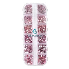 GloryStyles Sada kamínků na nehty 05 - light rose