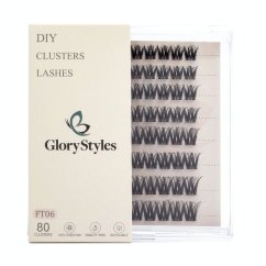 GloryStyles Segmentové řasy FT06 multipack