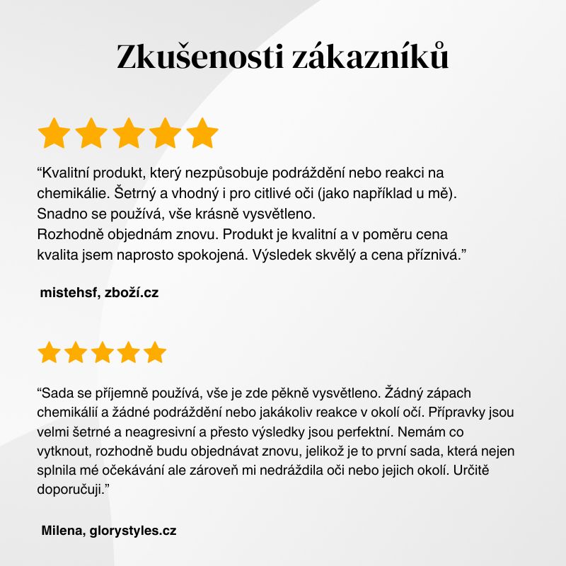 Sada na laminaci řas a obočí GloryStyles