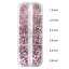 GloryStyles Sada kamínků na nehty 05 - light rose