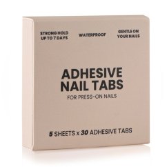 Lepící polštářky na umělé nehty