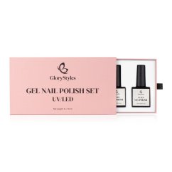 GloryStyles Sada gel laků GP17 Red