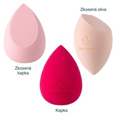 Sada 3 ks houbiček na make-up GloryStyles