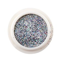GloryStyles Glitry na nehty - stříbrná