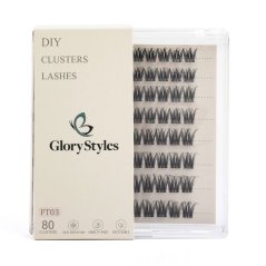 GloryStyles Segmentové řasy FT03 multipack