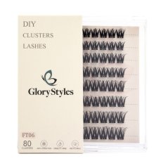 GloryStyles Segmentové řasy FT06 multipack