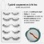 GloryStyles Sada 5 párů segmentových řas - SHINE COLLECTION