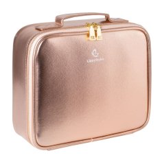 Kosmetický kufřík rose gold GloryStyles