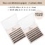GloryStyles Samolepící segmentové řasy Invisible Band N237 - Délka řas: dlouhé (10 - 16 mm)