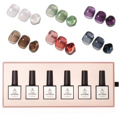GloryStyles Sada gel laků GP06 Jelly 2