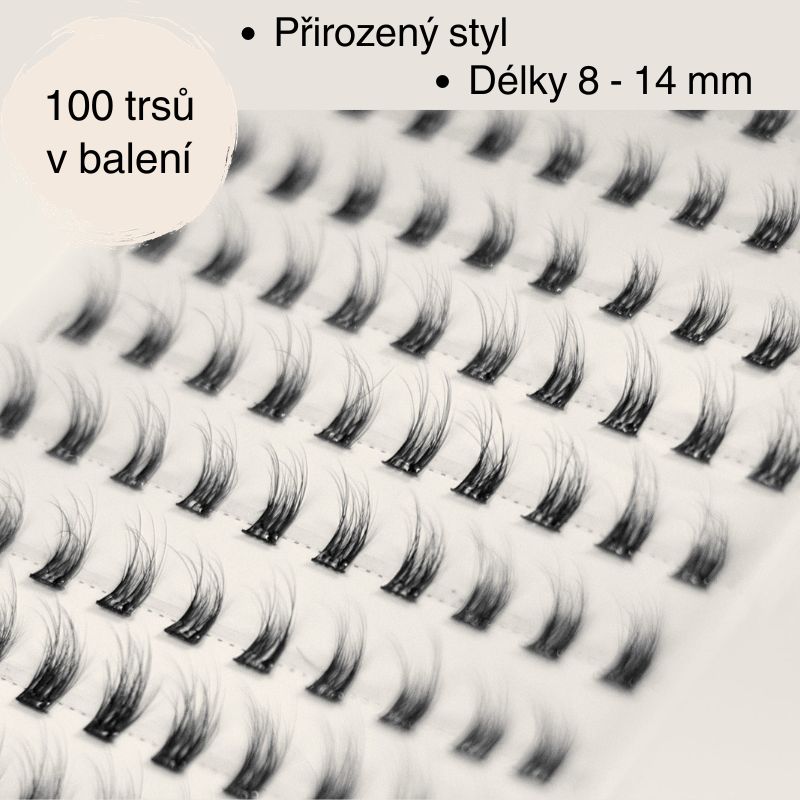 GloryStyles Samolepící řasy ML20 multipack