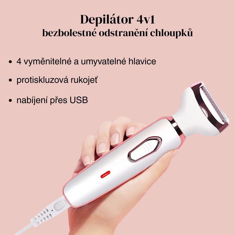 Dámský depilátor 4v1 GloryStyles