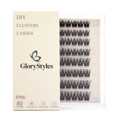 GloryStyles Segmentové řasy FT06 multipack