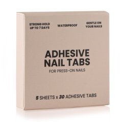 Lepící polštářky na umělé nehty