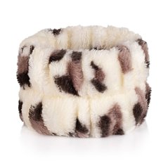 GloryStyles Náramky/potítka na mytí obličeje - leopardí