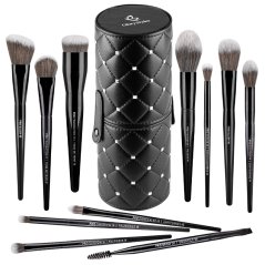 Sada prémiových štětců na makeup s pouzdrem GloryStyles