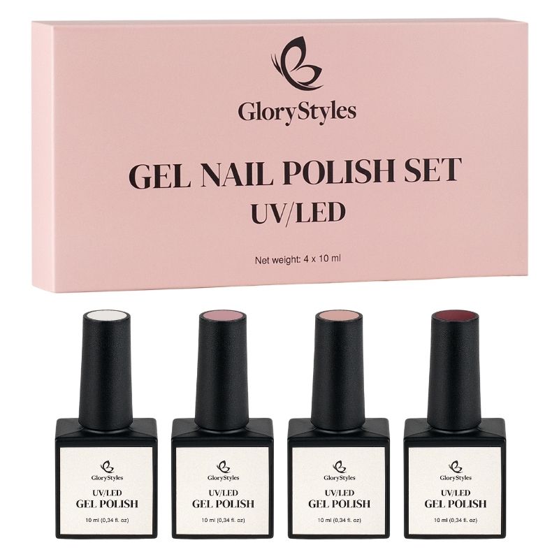 GloryStyles Sada gel laků GP11 Nude