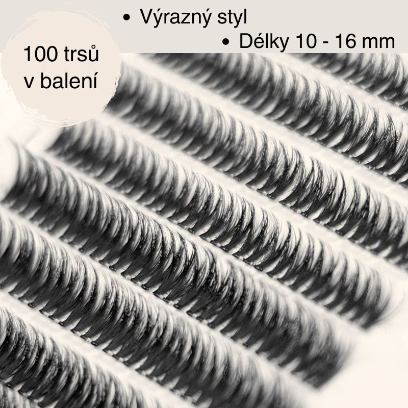 GloryStyles Samolepící řasy N154 multipack