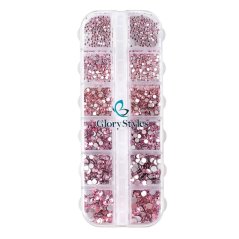 GloryStyles Sada kamínků na nehty 05 - light rose