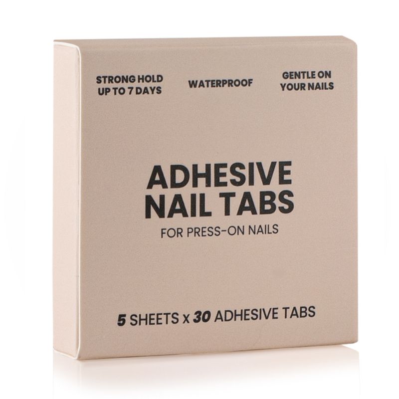 Lepící polštářky na umělé nehty