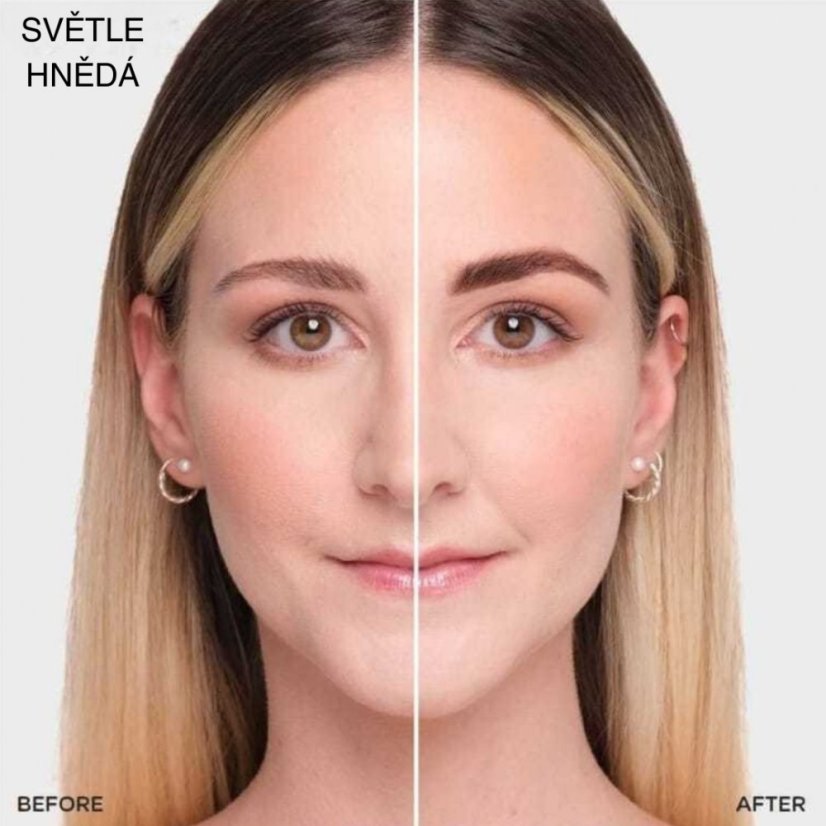 GloryStyles Barva na obočí a řasy 15 ml - světle hnědá