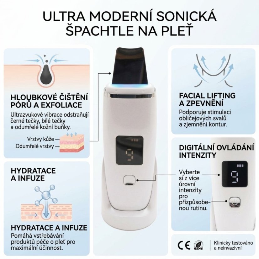 Ultrazvuková špachtle GS1