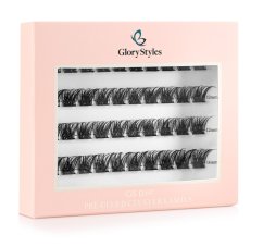 GloryStyles Samolepící segmentové řasy GS D40