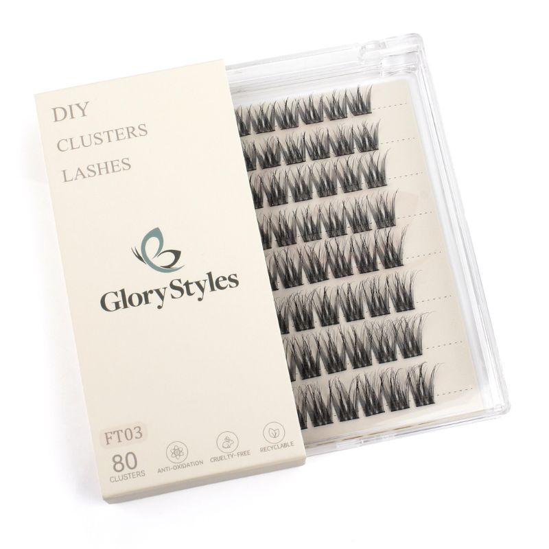 GloryStyles Segmentové řasy FT03 multipack