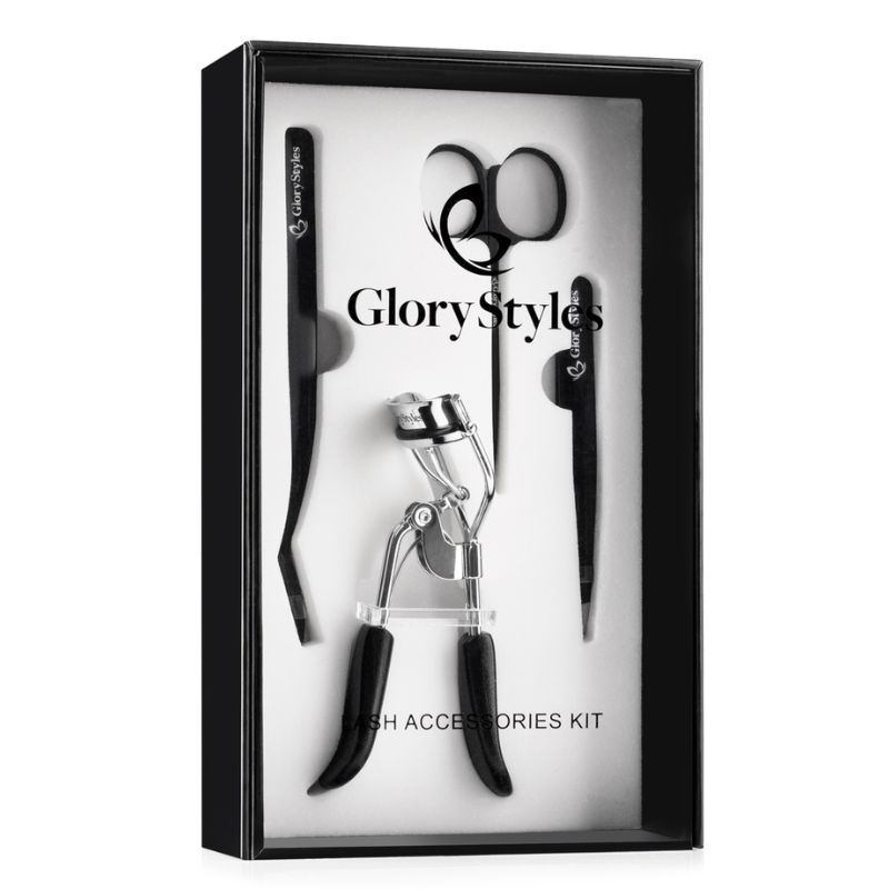Levně Glorystyles Sada kosmetických pomůcek na řasy a obočí 4ks