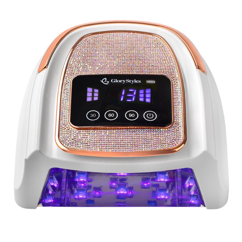 Levně GloryStyles Bezdrátová UV LED Lampa na nehty L16 120 W