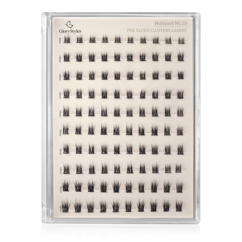 Levně GloryStyles Samolepící řasy ML20-A multipack