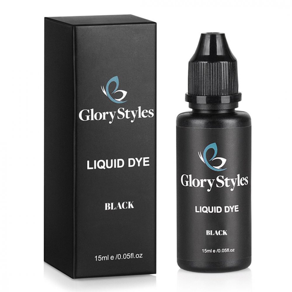 GloryStyles Barva na obočí a řasy 15 ml - černá